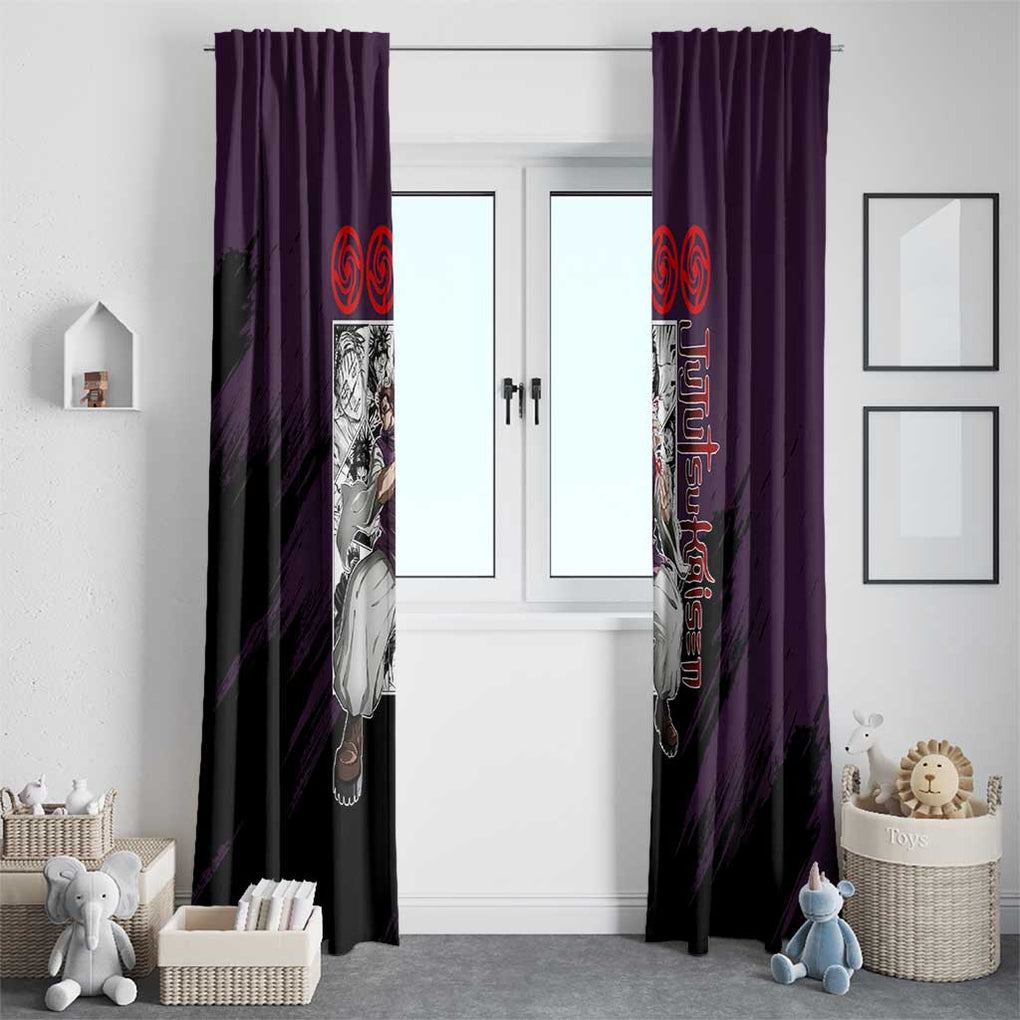 Choso - Jujutsu Kaisen Window Curtain Anime Mid Manga Style