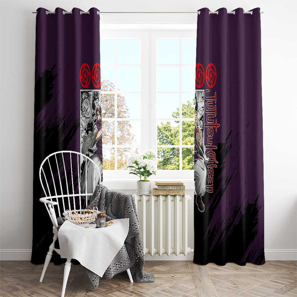 Choso - Jujutsu Kaisen Window Curtain Anime Mid Manga Style