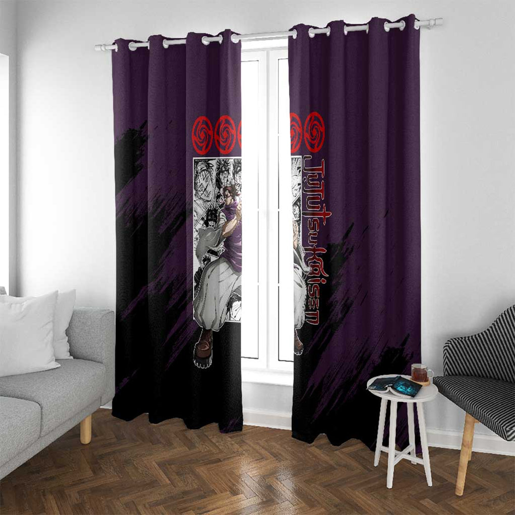 Choso - Jujutsu Kaisen Window Curtain Anime Mid Manga Style