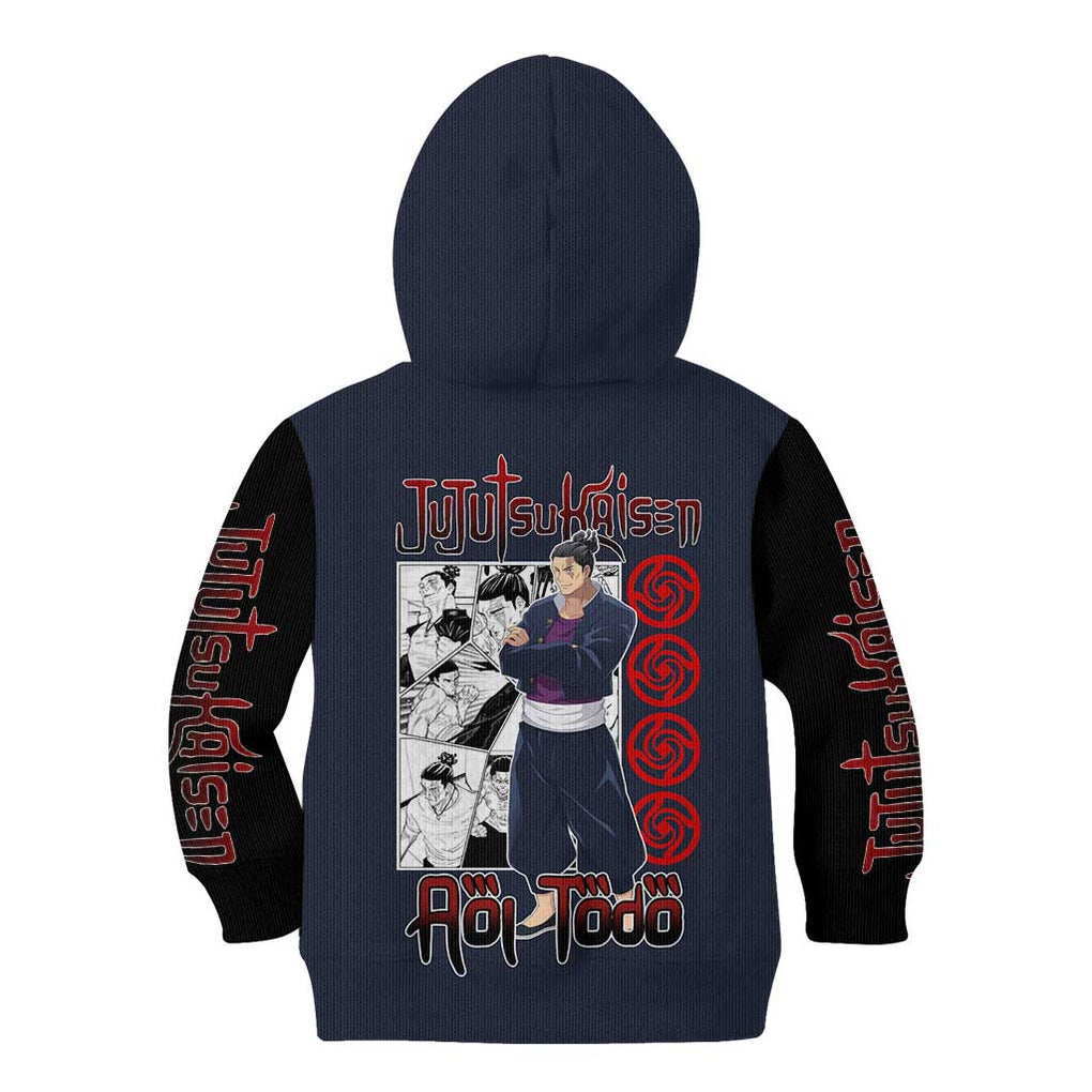 Aoi Todo - Jujutsu Kaisen Kid Hoodie Anime Style