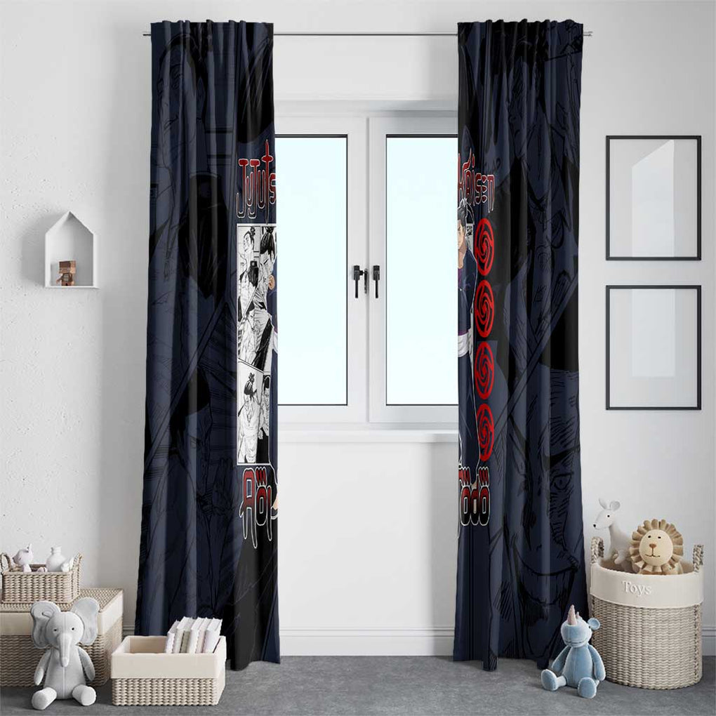 Aoi Todo - Jujutsu Kaisen Window Curtain Anime Style