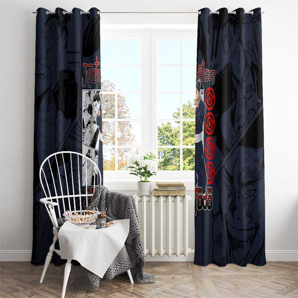 Aoi Todo - Jujutsu Kaisen Window Curtain Anime Style