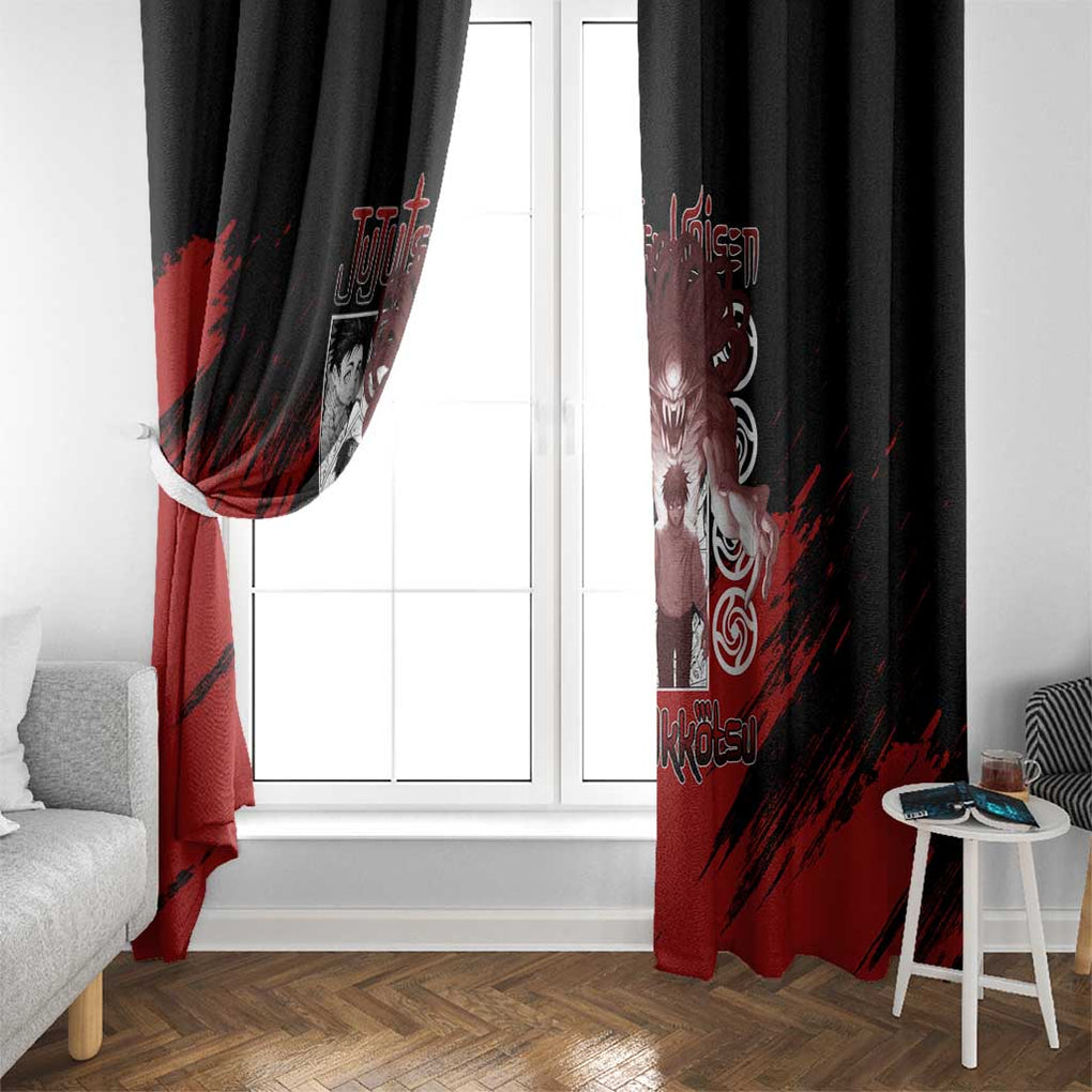 Yuta Okkotsu - Jujutsu Kaisen Window Curtain Japan Anime Style