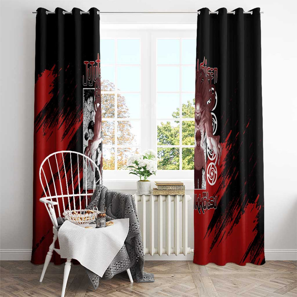 Yuta Okkotsu - Jujutsu Kaisen Window Curtain Japan Anime Style