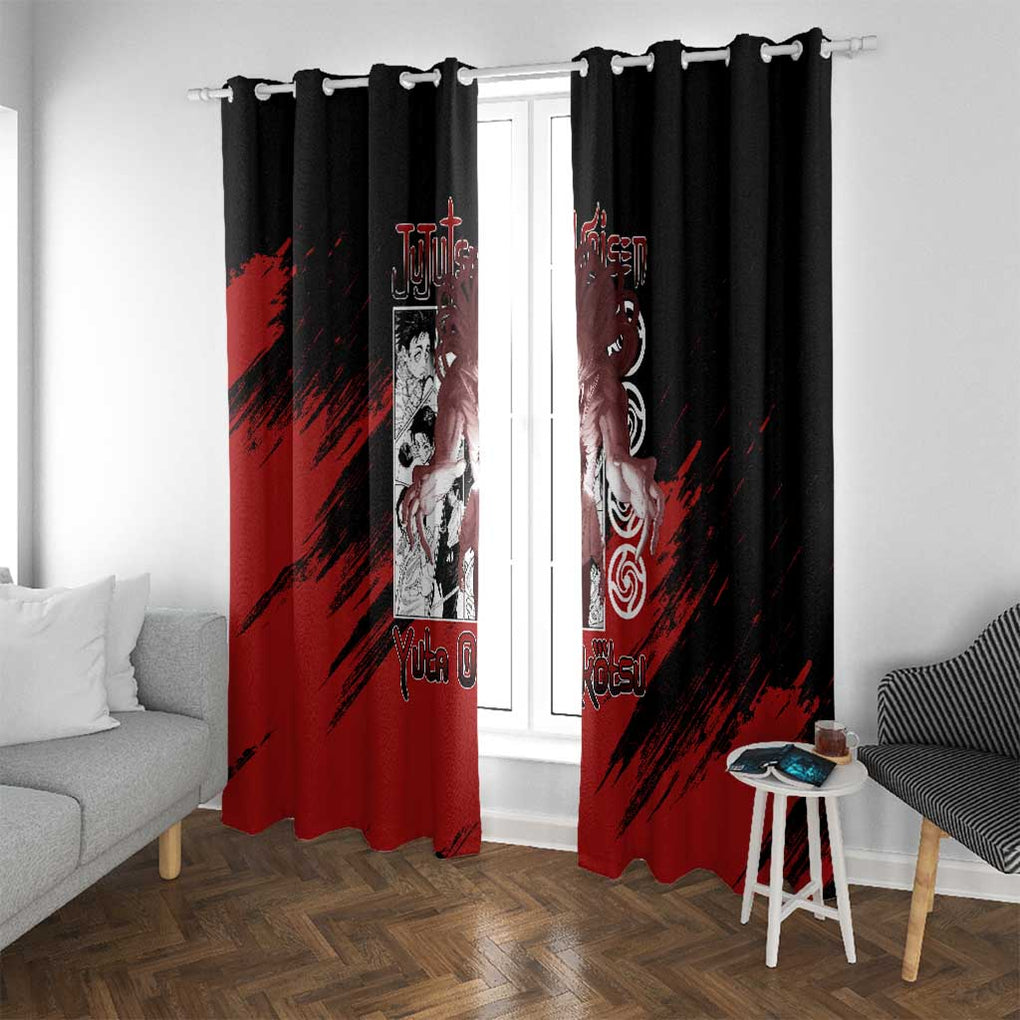 Yuta Okkotsu - Jujutsu Kaisen Window Curtain Japan Anime Style