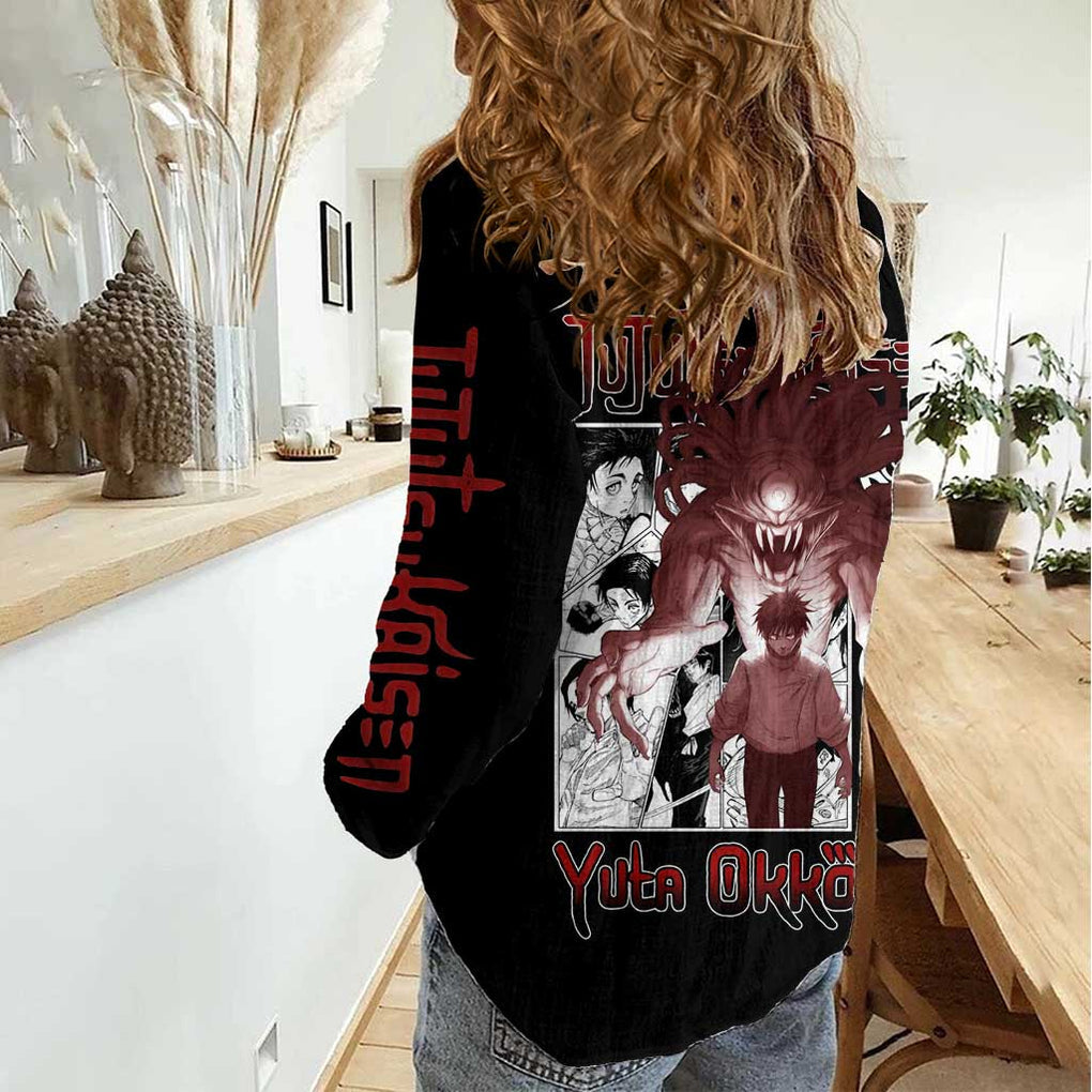 Yuta Okkotsu - Jujutsu Kaisen Women Casual Shirt Japan Anime Style