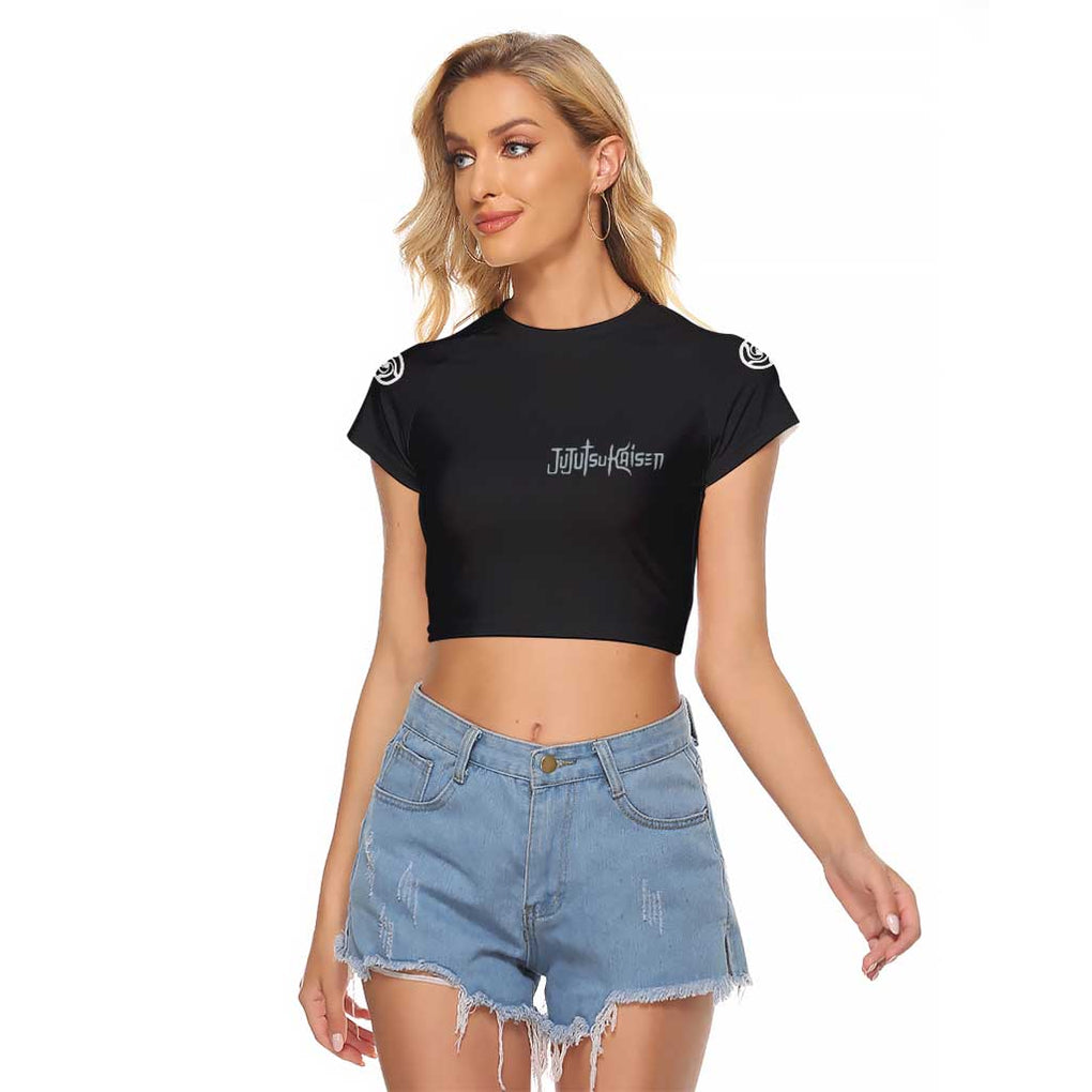 Mahito - Jujutsu Kaisen Raglan Cropped T Shirt Anime Style