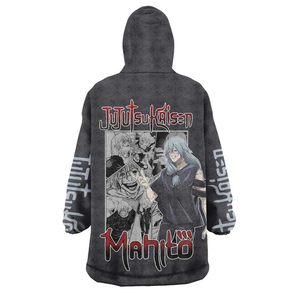 Mahito - Jujutsu Kaisen Wearable Blanket Hoodie Anime Style