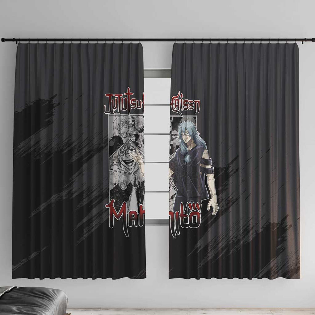 Mahito - Jujutsu Kaisen Window Curtain Anime Style