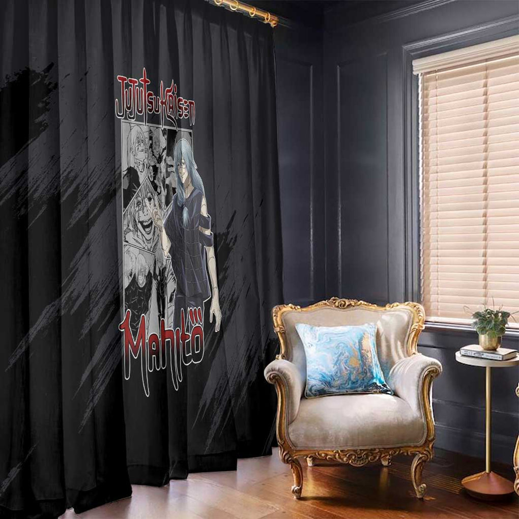 Mahito - Jujutsu Kaisen Window Curtain Anime Style