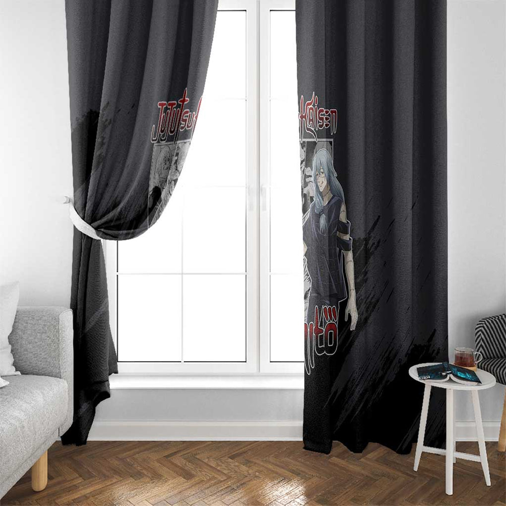 Mahito - Jujutsu Kaisen Window Curtain Anime Style
