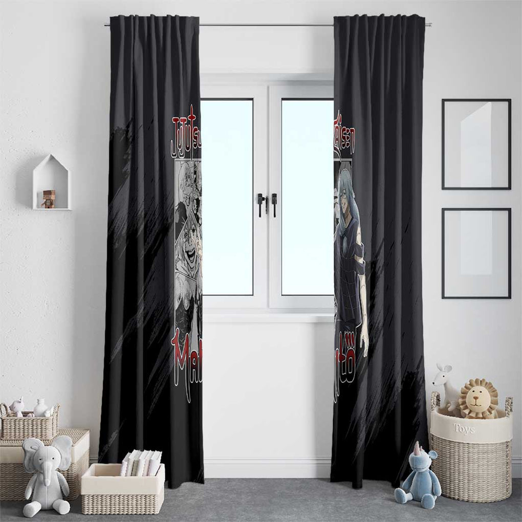 Mahito - Jujutsu Kaisen Window Curtain Anime Style