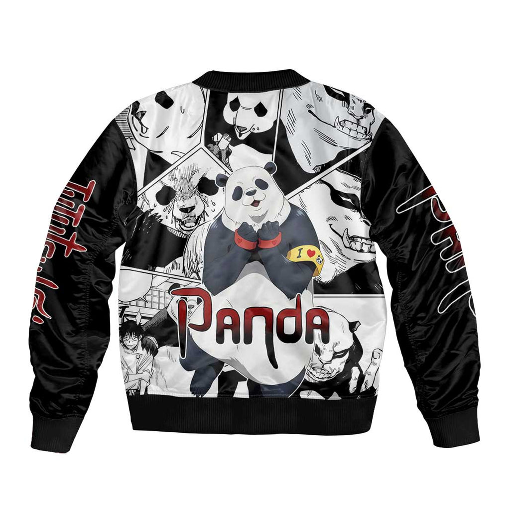 Panda Jujutsu Kaisen Bomber Jacket Japan Anime Style