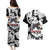 Panda Jujutsu Kaisen Couples Matching Puletasi and Hawaiian Shirt Japan Anime Style