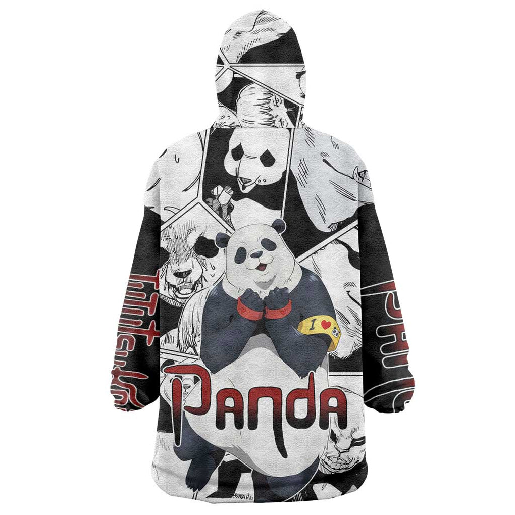 Panda Jujutsu Kaisen Wearable Blanket Hoodie Japan Anime Style