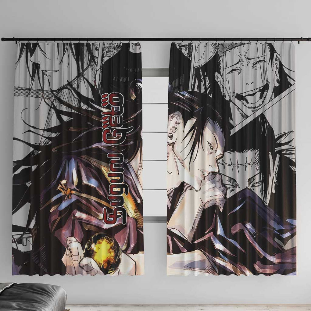 Suguru Geto - Jujutsu Kaisen Window Curtain Anime Style