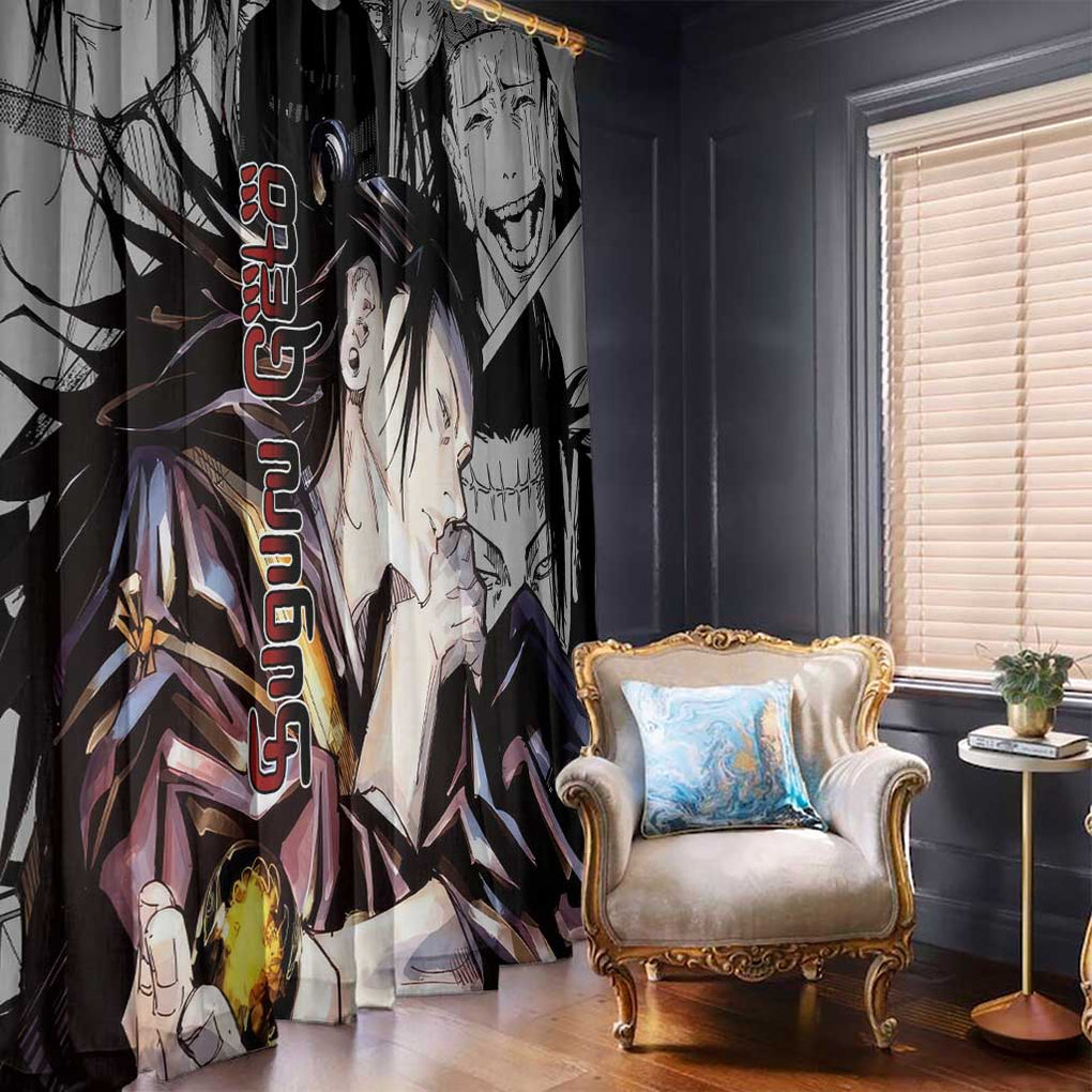 Suguru Geto - Jujutsu Kaisen Window Curtain Anime Style