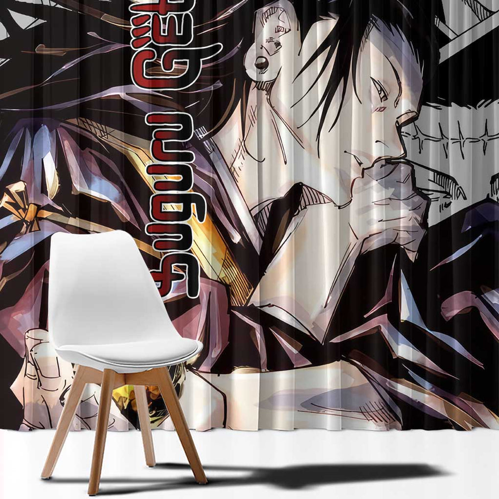 Suguru Geto - Jujutsu Kaisen Window Curtain Anime Style
