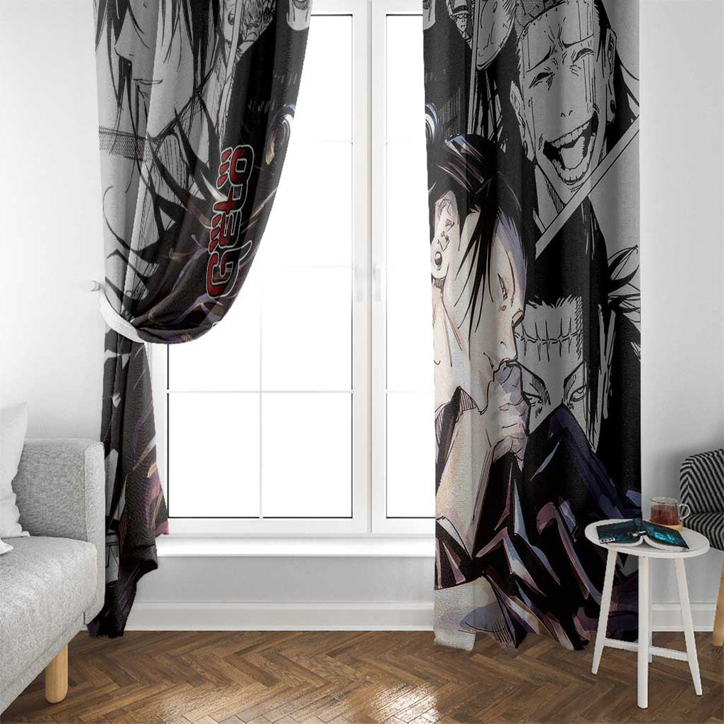 Suguru Geto - Jujutsu Kaisen Window Curtain Anime Style