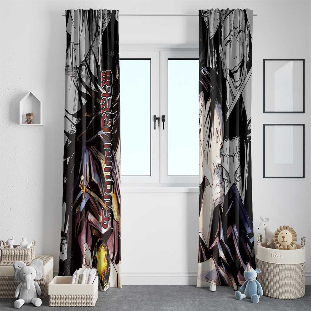 Suguru Geto - Jujutsu Kaisen Window Curtain Anime Style