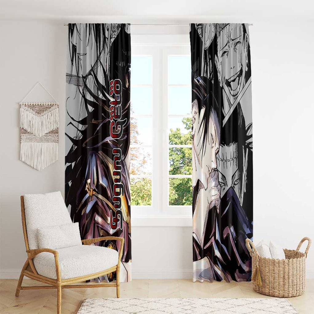 Suguru Geto - Jujutsu Kaisen Window Curtain Anime Style