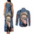 Kento Nanami - Jujutsu Kaisen Couples Matching Tank Maxi Dress and Long Sleeve Button Shirt Anime Style