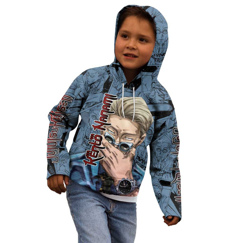 Kento Nanami - Jujutsu Kaisen Kid Hoodie Anime Style