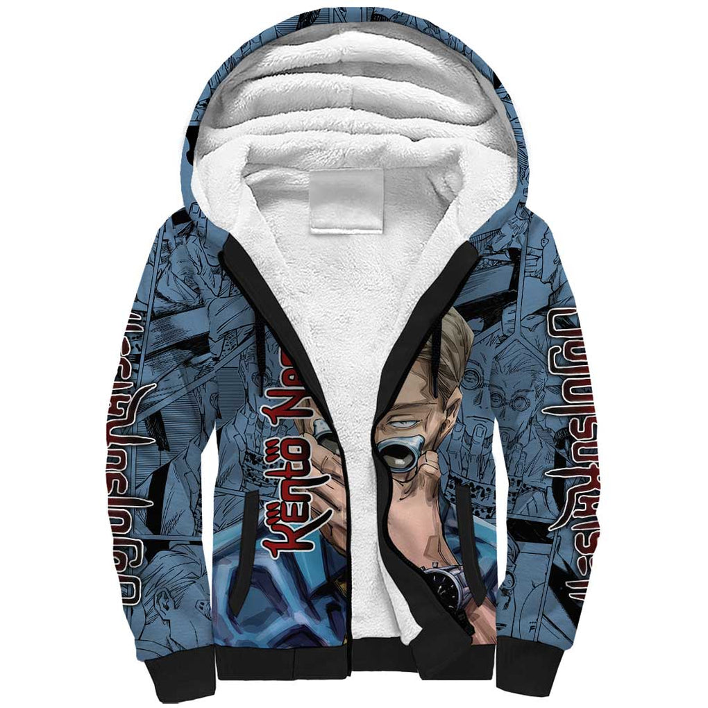 Kento Nanami - Jujutsu Kaisen Sherpa Hoodie Anime Style