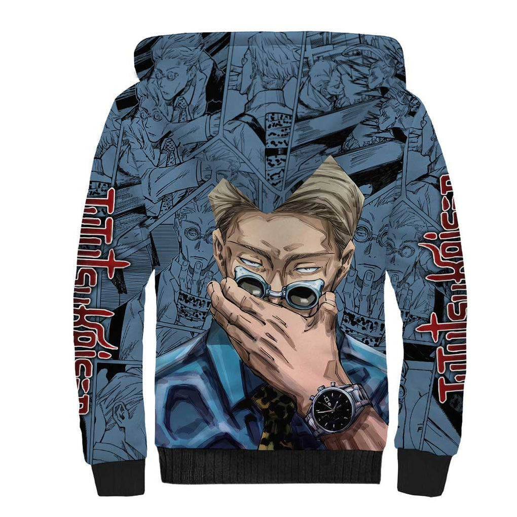 Kento Nanami - Jujutsu Kaisen Sherpa Hoodie Anime Style