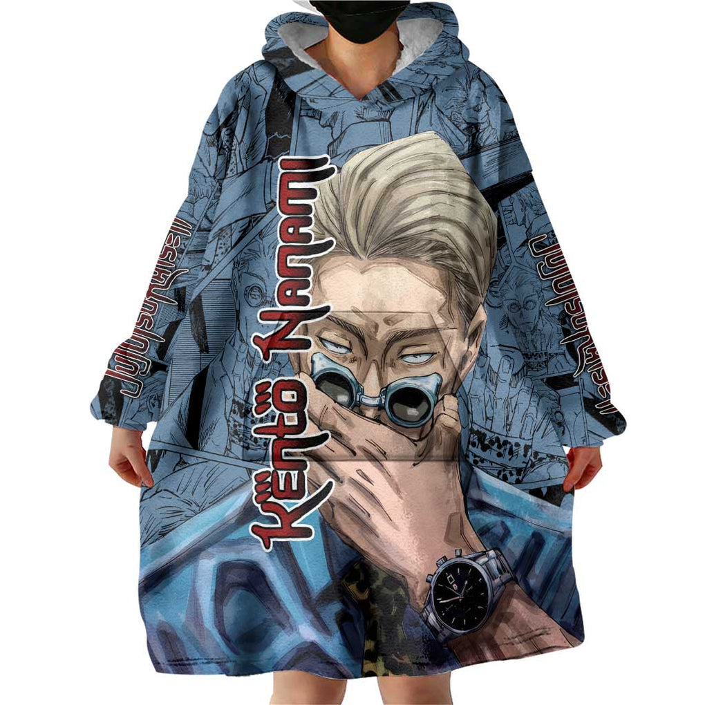 Kento Nanami - Jujutsu Kaisen Wearable Blanket Hoodie Anime Style