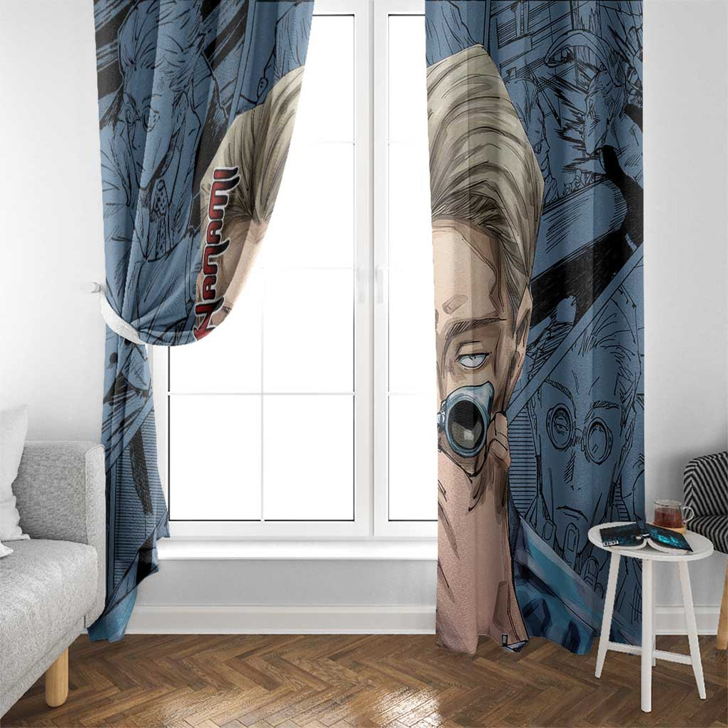 Kento Nanami - Jujutsu Kaisen Window Curtain Anime Style