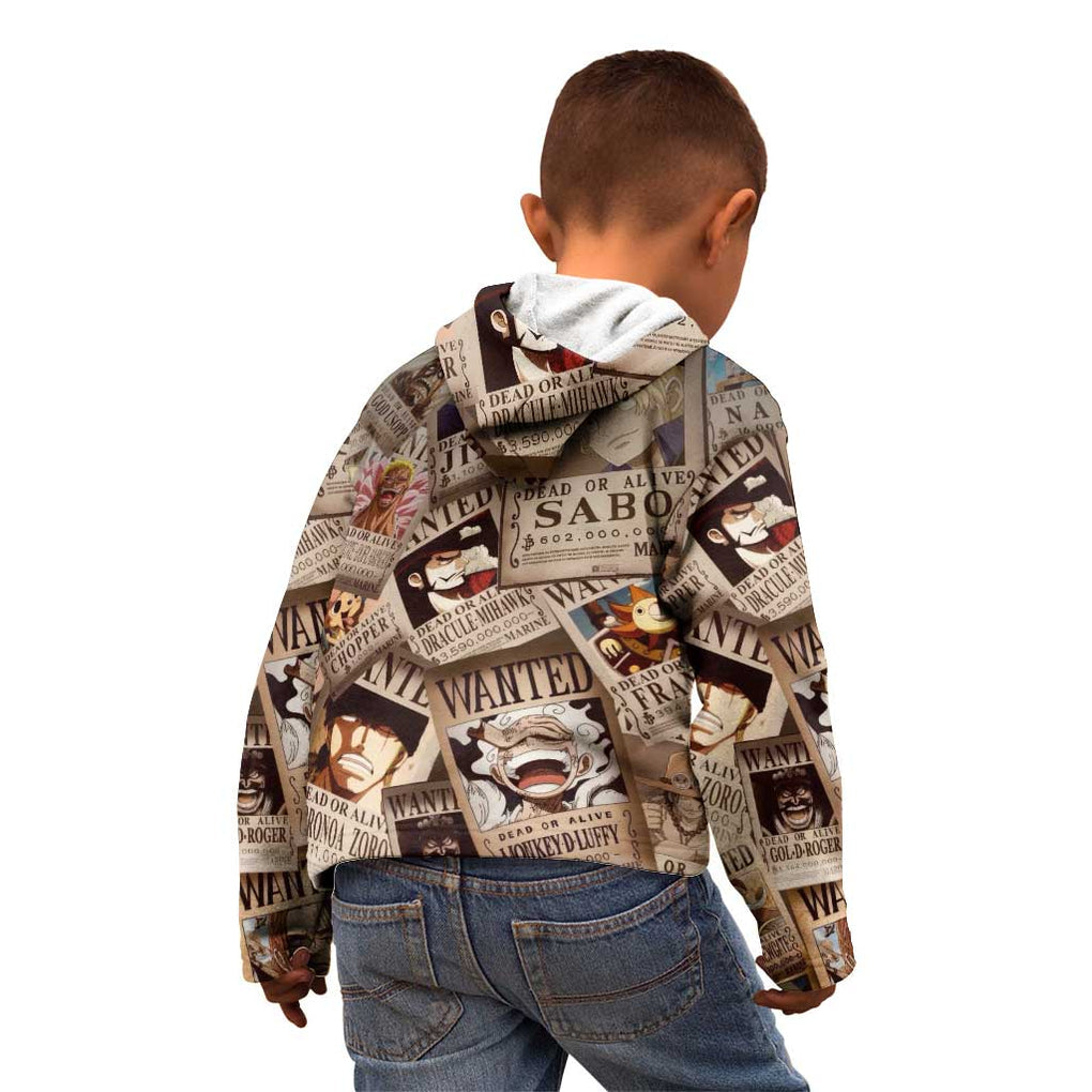 One Piece Wanted - One Piece Kid Hoodie Anime Style