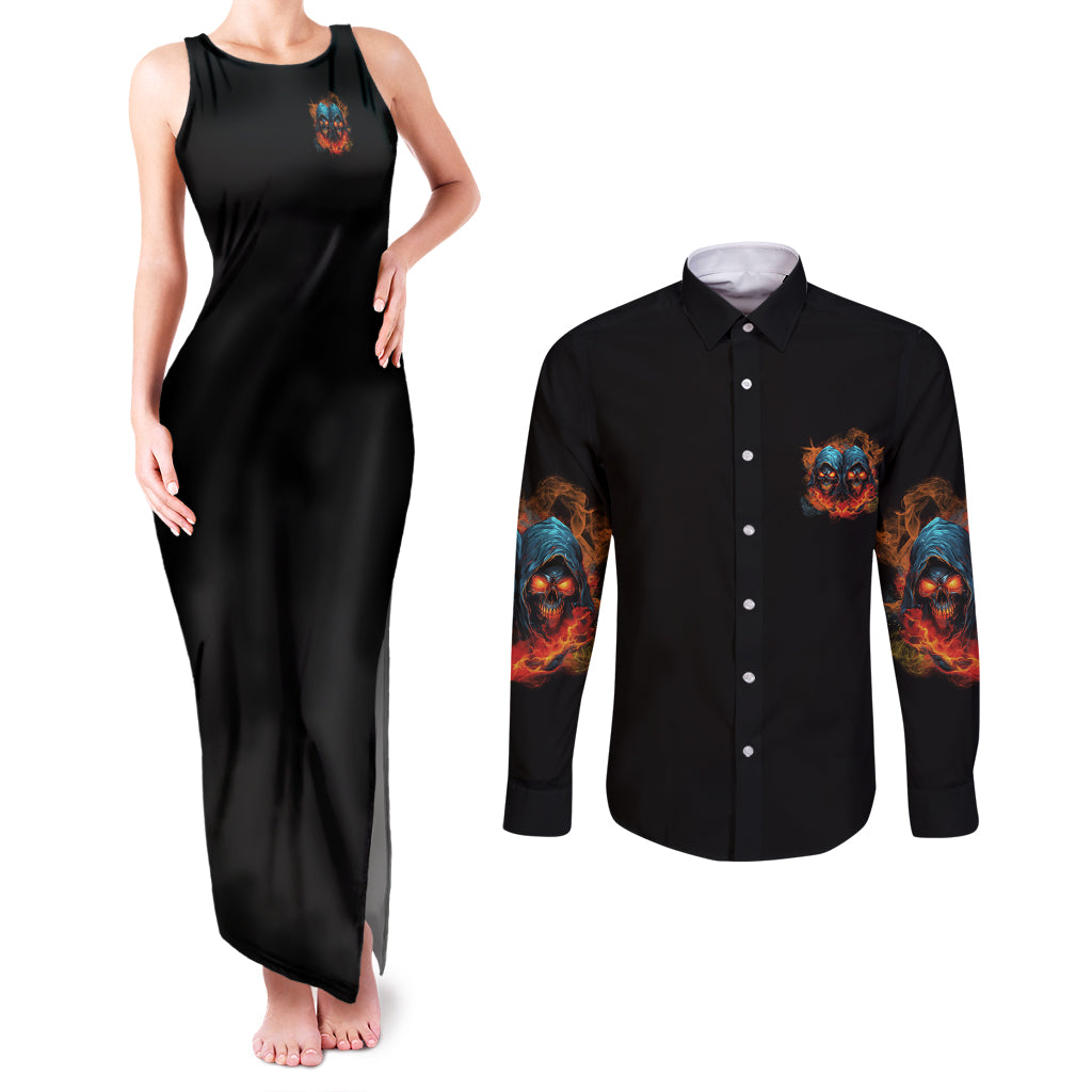 dont-try-to-figure-me-out-skull-reaper-couples-matching-tank-maxi-dress-and-long-sleeve-button-shirt