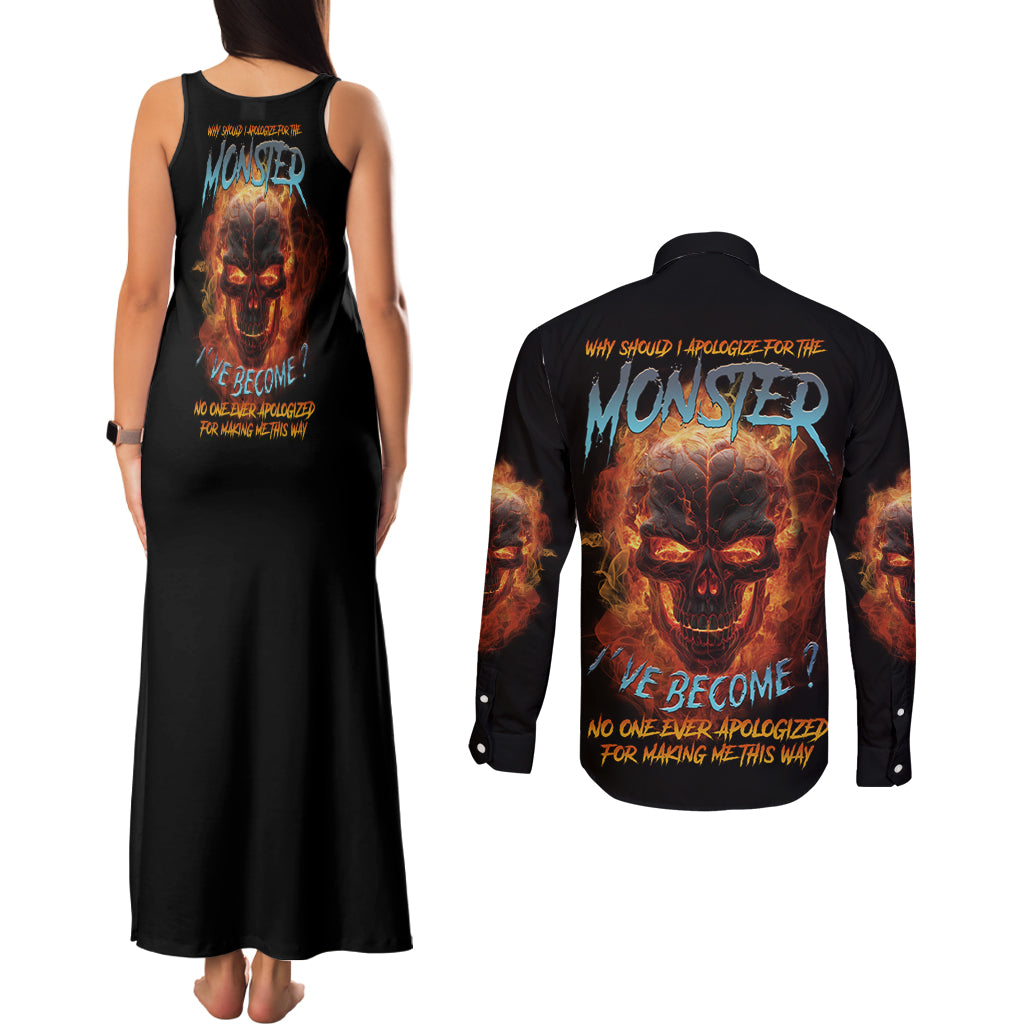 why-should-i-apologize-for-the-monster-couples-matching-tank-maxi-dress-and-long-sleeve-button-shirt