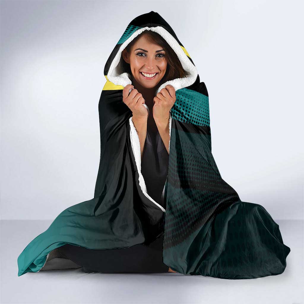 Izuku Midoriya Transformation Hooded Blanket Japanese Comic Book Style