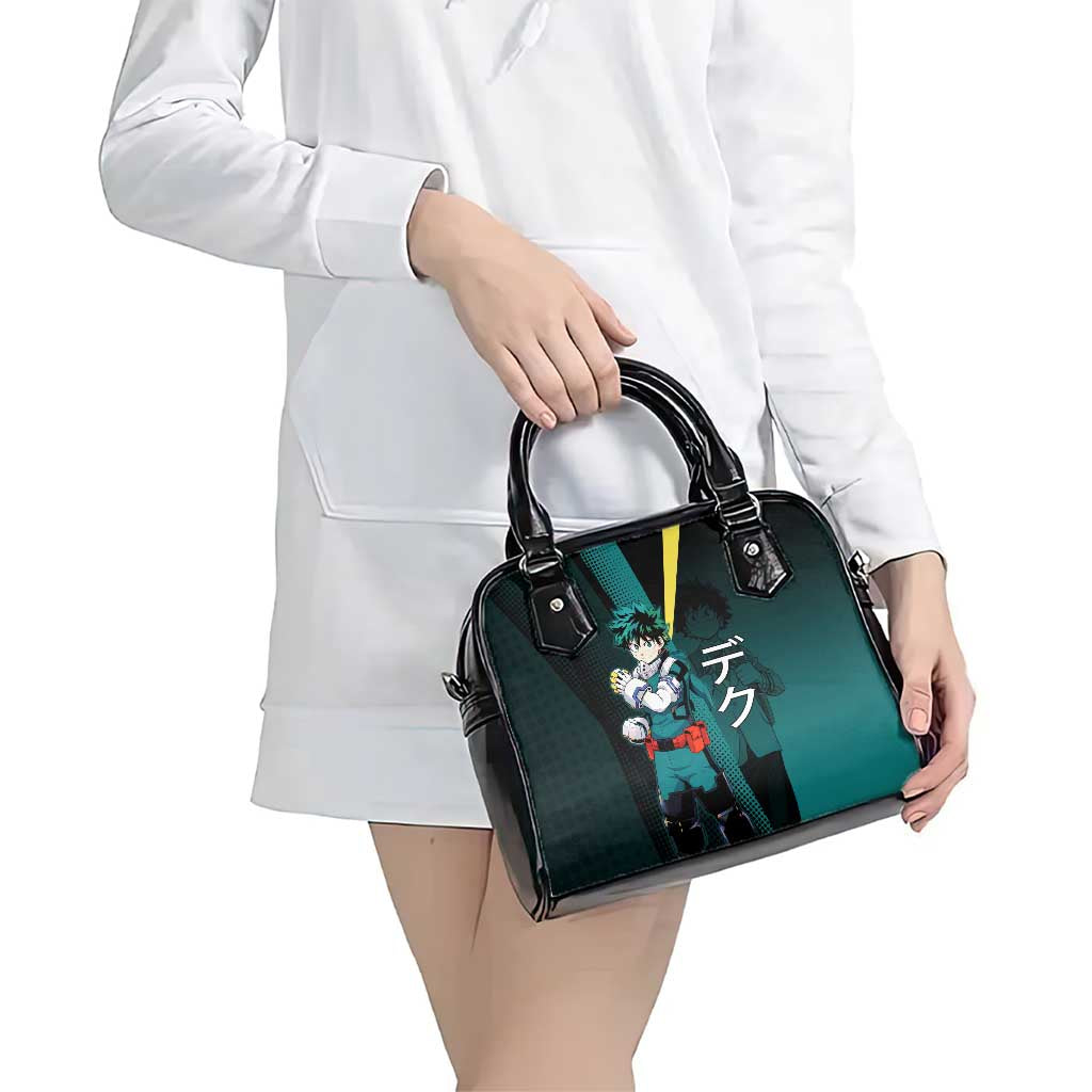 Izuku Midoriya Transformation Shoulder Handbag Japanese Comic Book Style
