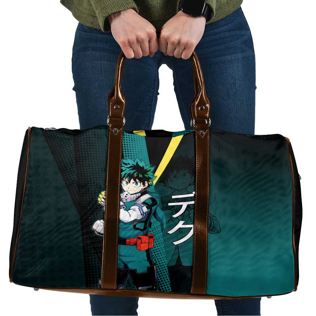 Izuku Midoriya Transformation Travel Bag Japanese Comic Book Style