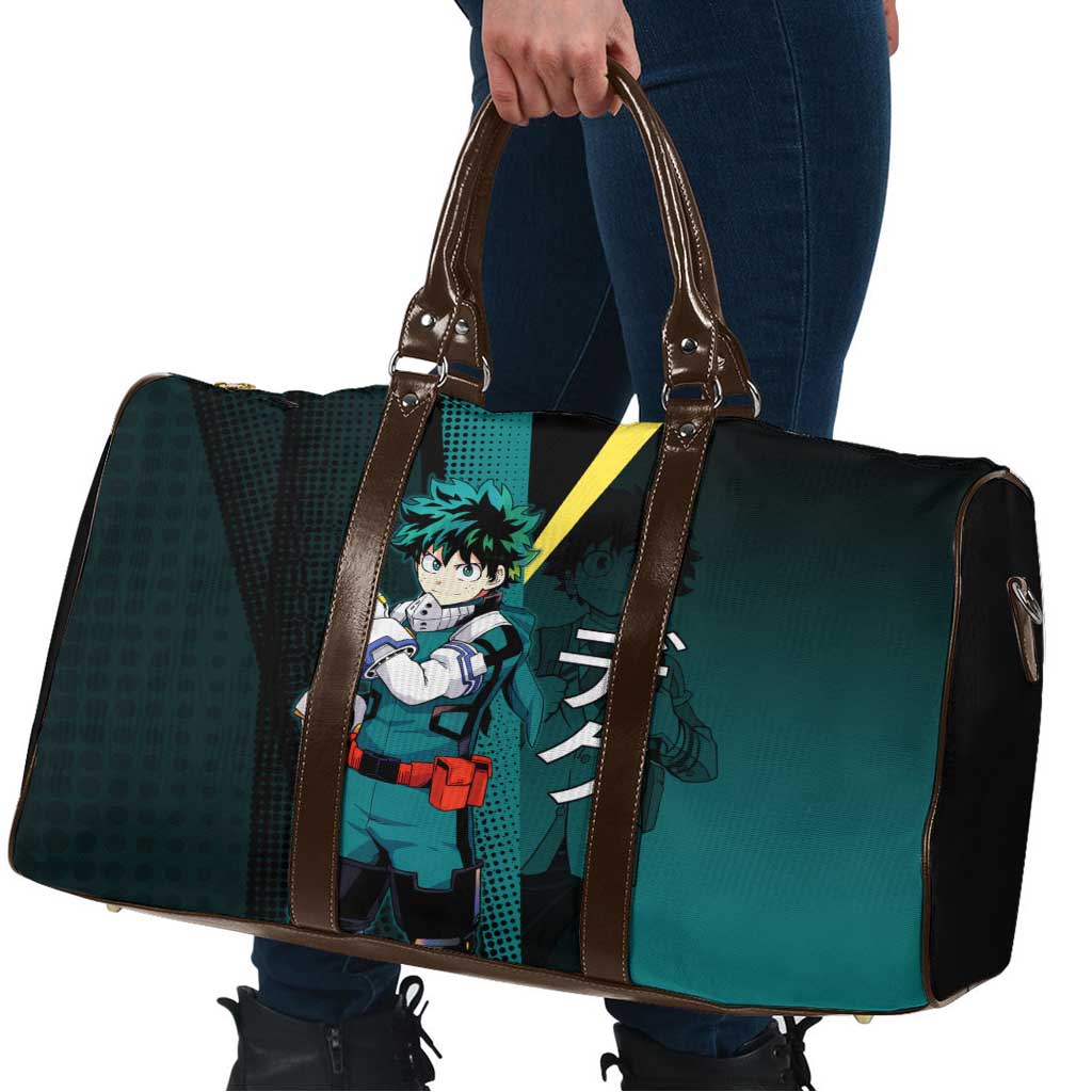 Izuku Midoriya Transformation Travel Bag Japanese Comic Book Style