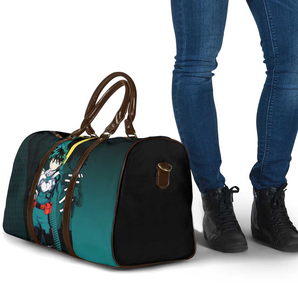 Izuku Midoriya Transformation Travel Bag Japanese Comic Book Style