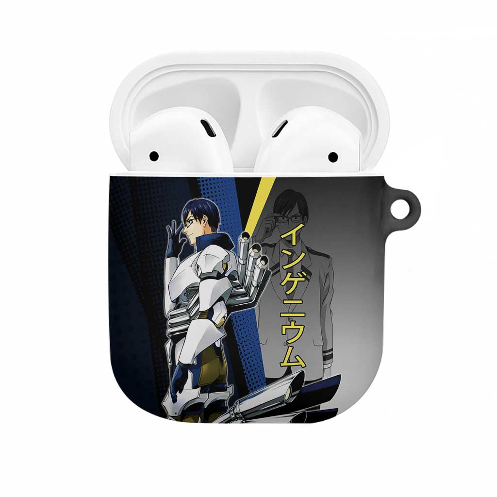 Tenya Iida Engine Hero AirPods Case Japanese Comic Book Style