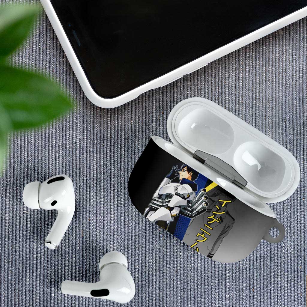 Tenya Iida Engine Hero AirPods Case Japanese Comic Book Style