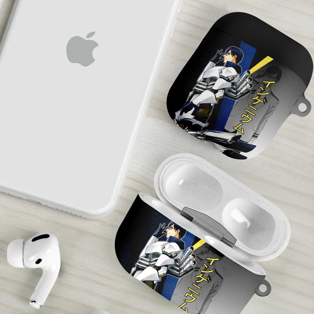 Tenya Iida Engine Hero AirPods Case Japanese Comic Book Style