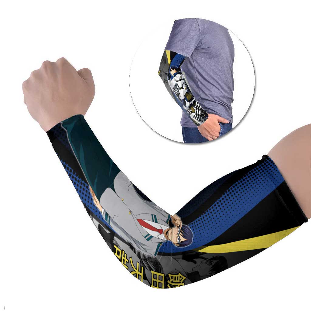 Tenya Iida Engine Hero Arm Sleeves Japanese Comic Book Style