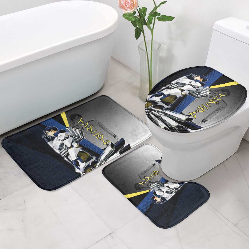 Tenya Iida Engine Hero Bathroom Set Japanese Comic Book Style
