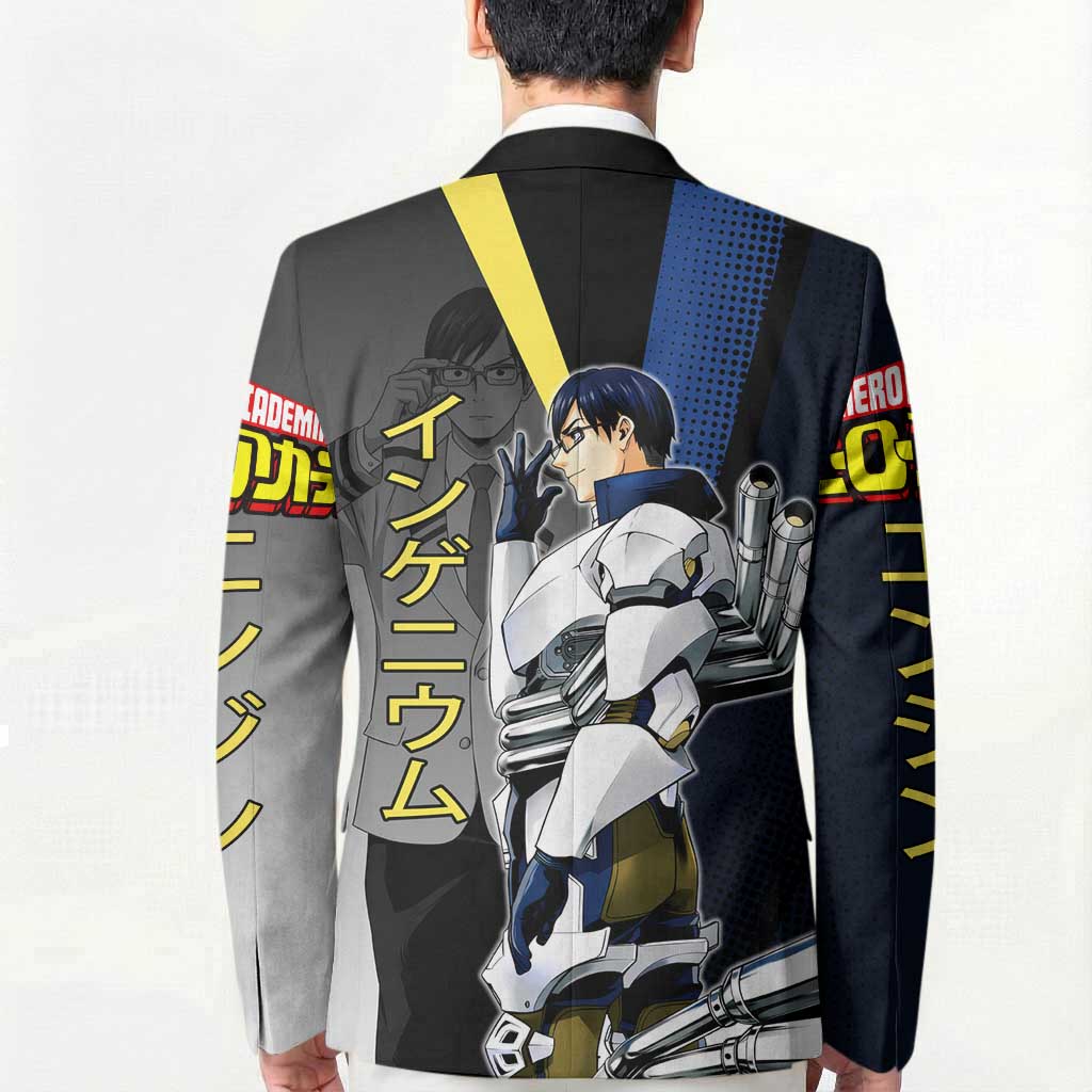 Tenya Iida Engine Hero Blazer Japanese Comic Book Style