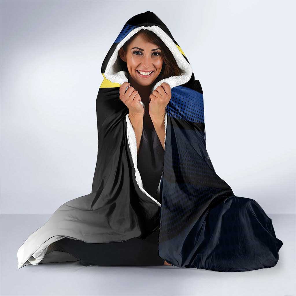 Tenya Iida Engine Hero Hooded Blanket Japanese Comic Book Style