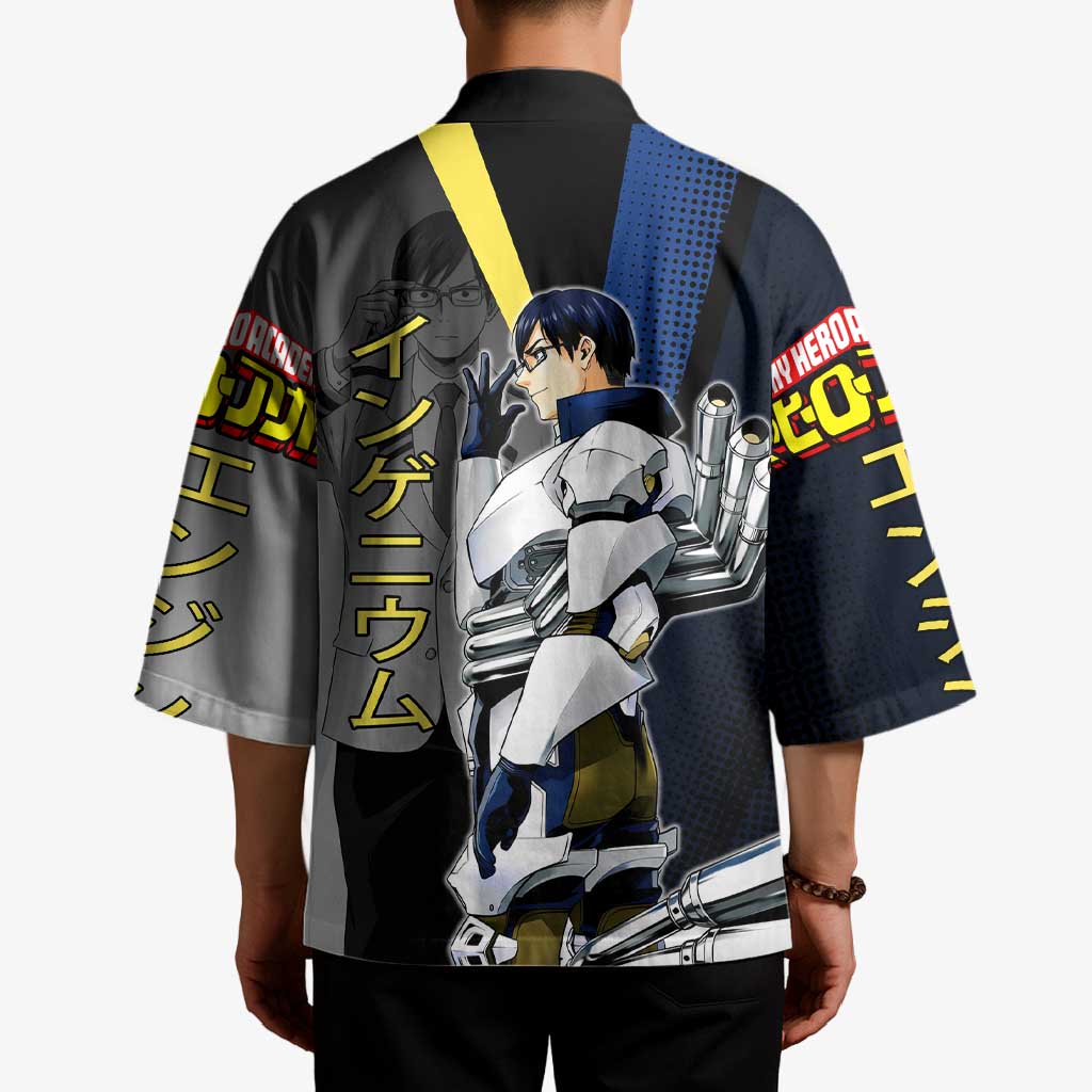 Tenya Iida Engine Hero Kimono Japanese Comic Book Style