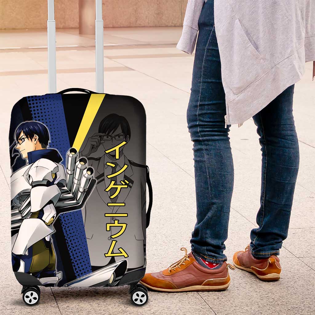 Tenya Iida Engine Hero Luggage Cover Japanese Comic Book Style