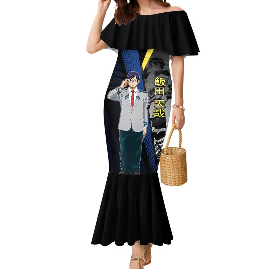 Tenya Iida Engine Hero Mermaid Dress Japanese Comic Book Style