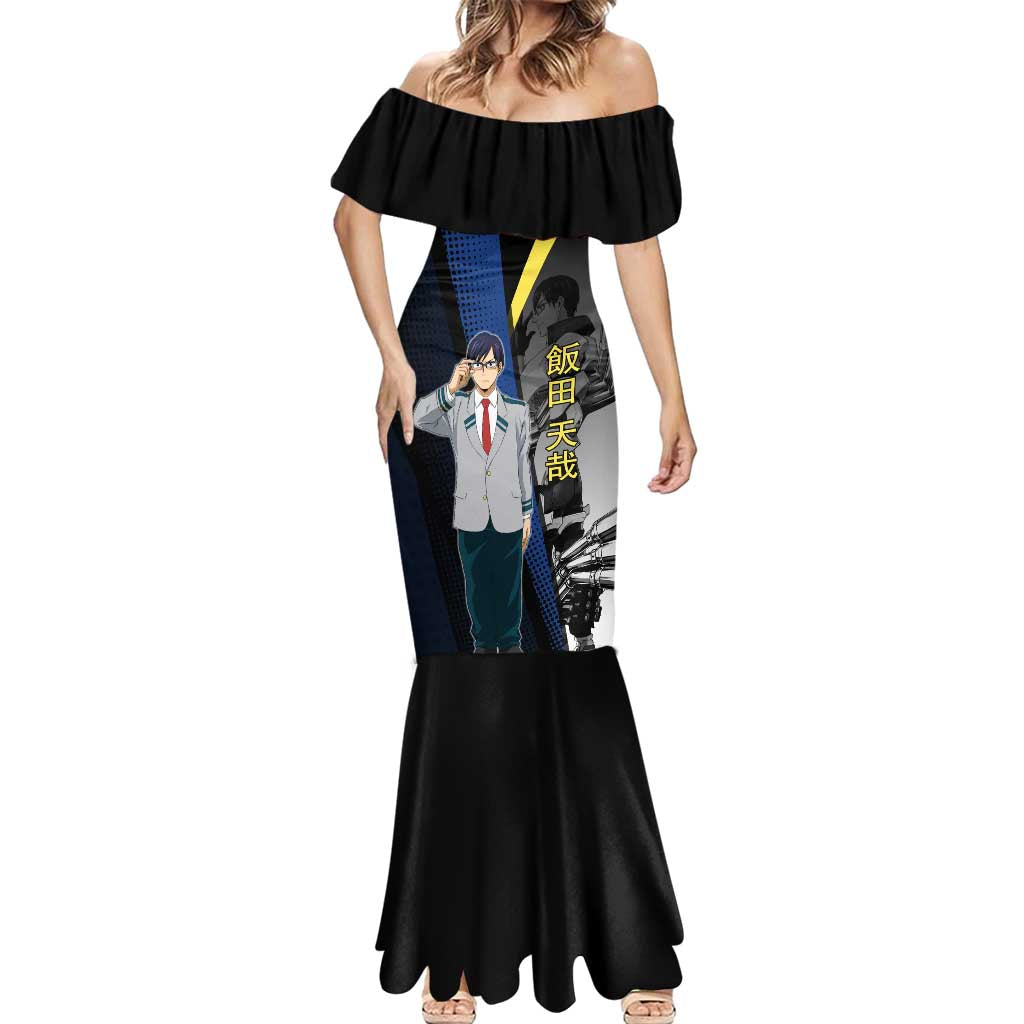 Tenya Iida Engine Hero Mermaid Dress Japanese Comic Book Style